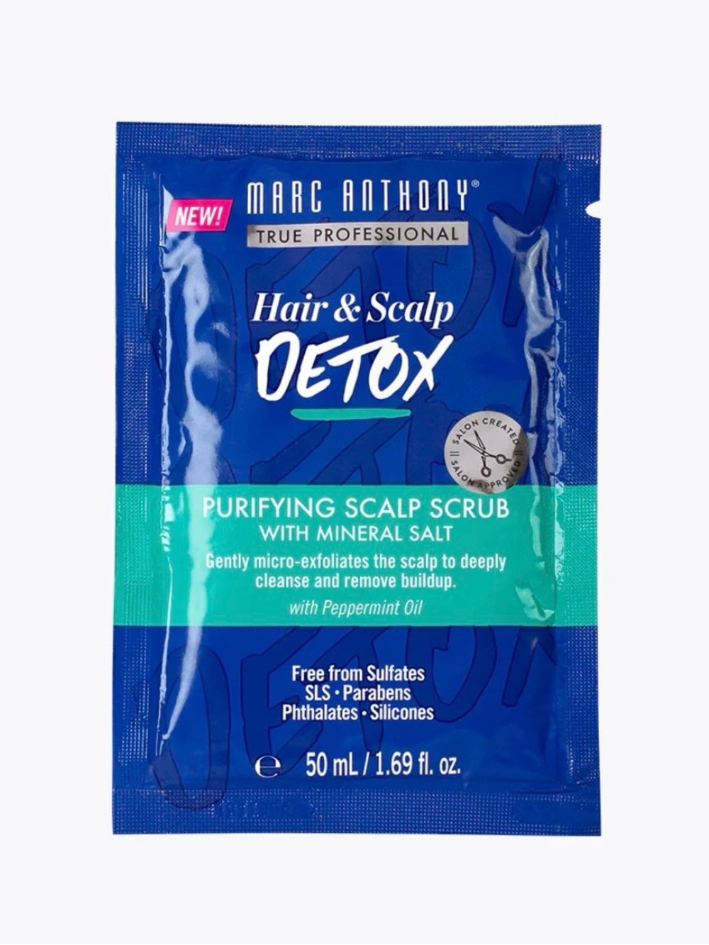 NWT Marc Anthony Hair & Scalp Detox Purifying Scalp Scrub